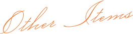 Other Items